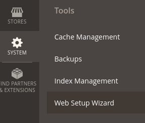 Magento2 Web Setup Wizard